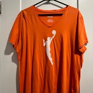 Fanatics Orange Basketball Graphic Tee